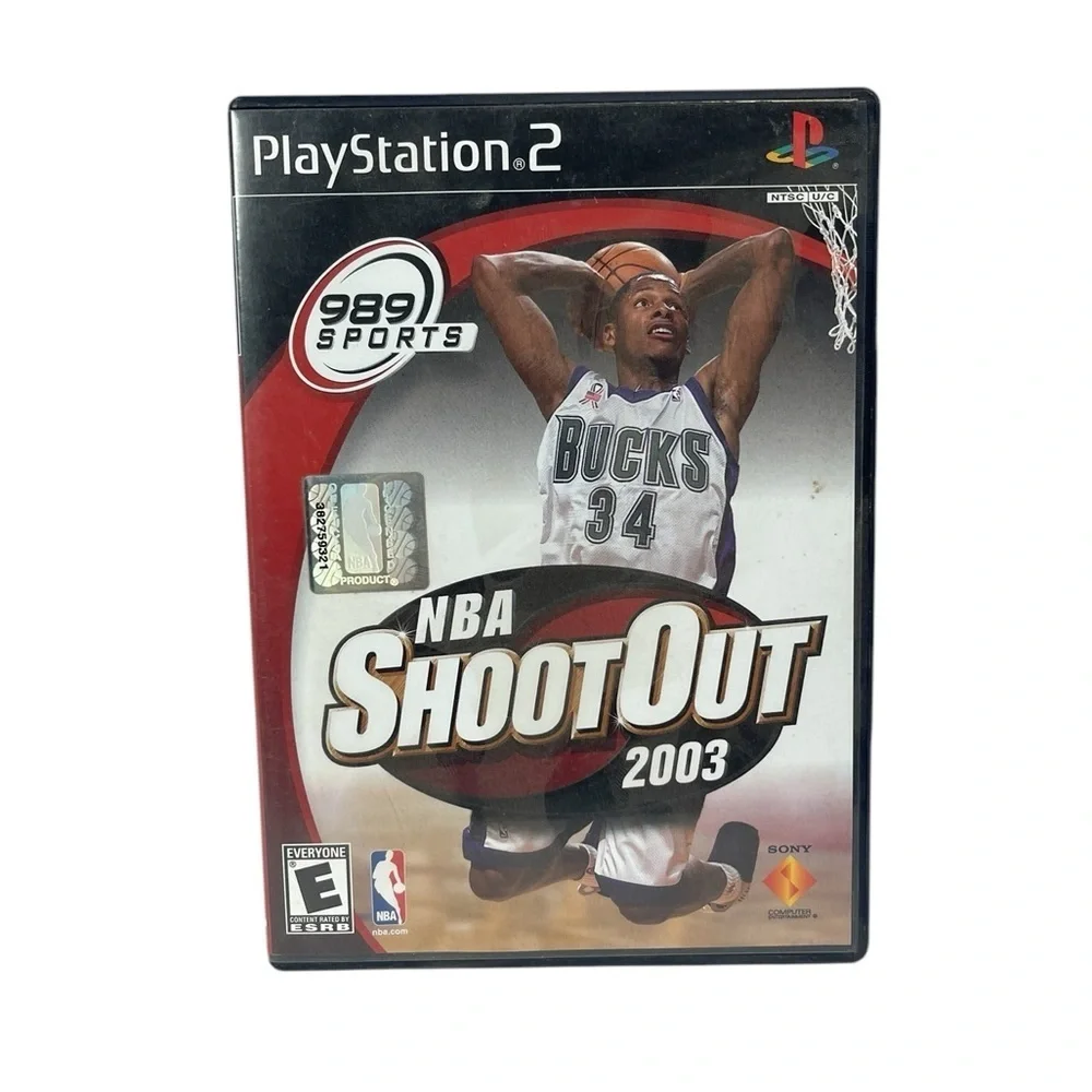 PlayStation 2 989 Sports NBA Shootout 2003 Ray Allen Basketball Video Game